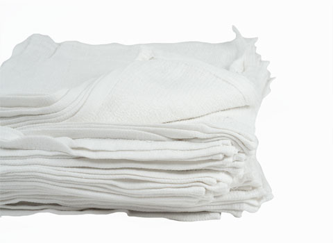 Rags 5 Lb White COTTON Terry Cloth Cleaning Towels Wiping Cloths Premium 