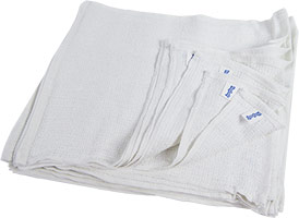 Economy Ribbed Terry Towel Cleaning Rags 15x18 at RagLady.com