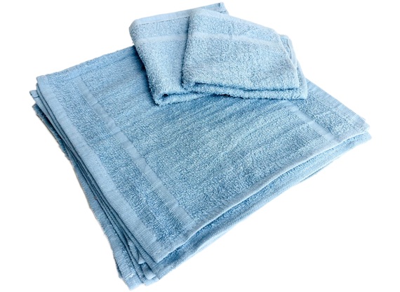 240 cotton terry cloth cleaning towels shop rags 12x12 