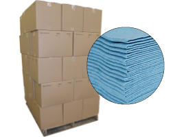 Lint Free Disposable Wipes 12x12 - 35 Cases at RagLady.com