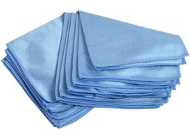 Streak-Free Glass Cleaning Microfiber 16x16 at RagLady.com