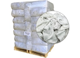 Recycled White Terry Cloths - 50 Anti-Slip 20lb Bags at RagLady.com