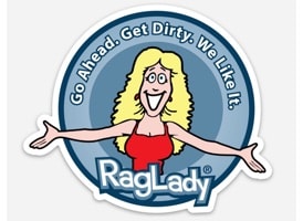 RagLady Sticker 4