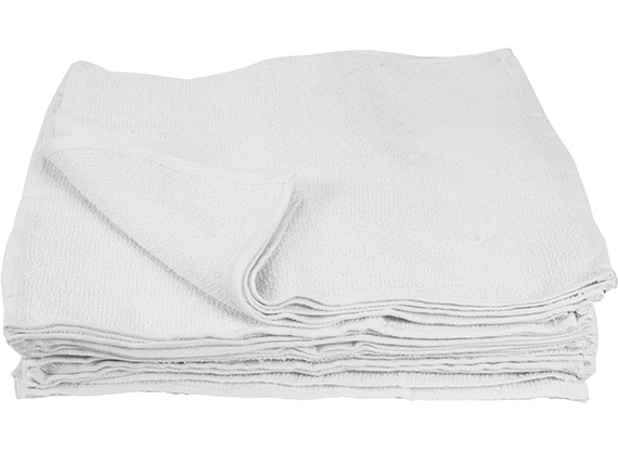 new unused 240 pack white terry towels bar mops size 15x17 weight 28 oz dozen 