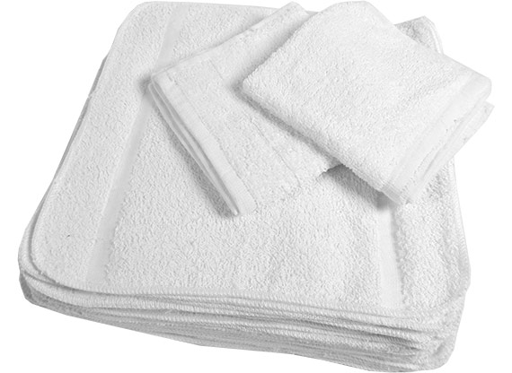 New Irregular Terry Washcloths Cleaning Rags 12x12