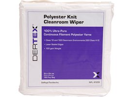 9 x 9 Polyester Lint Free Cleanroom Wipes 