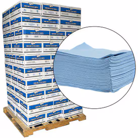 Premium Lint Free Wipes Blue 12x13