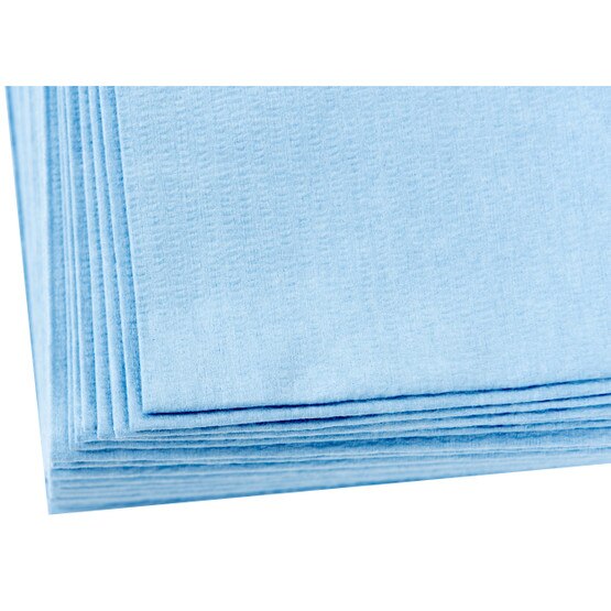 Premium Lint Free Wipes Blue 12x13