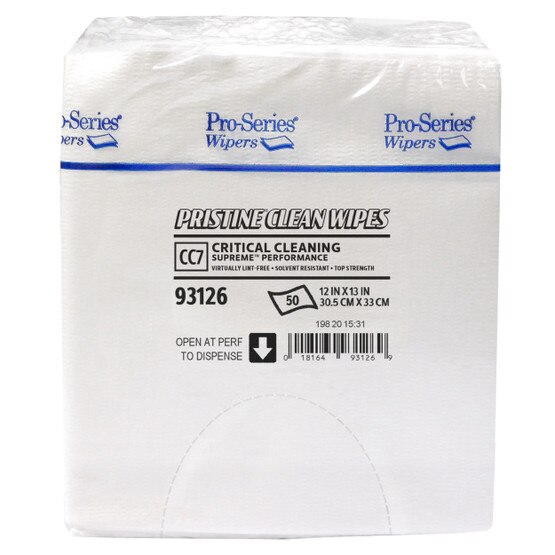 Premium Lint Free Wipes White 12x13