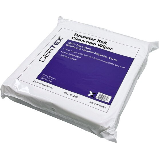 Polyester Lint Free Cleanroom Wipes
