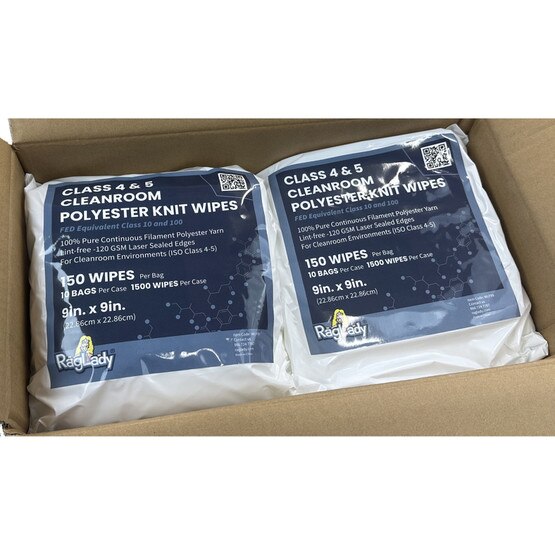 Polyester Lint Free Cleanroom Wipes