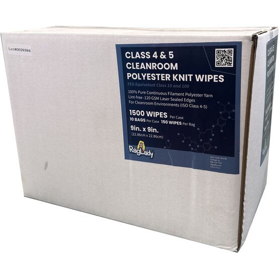 Disposable Lint Free Wipes 9x9