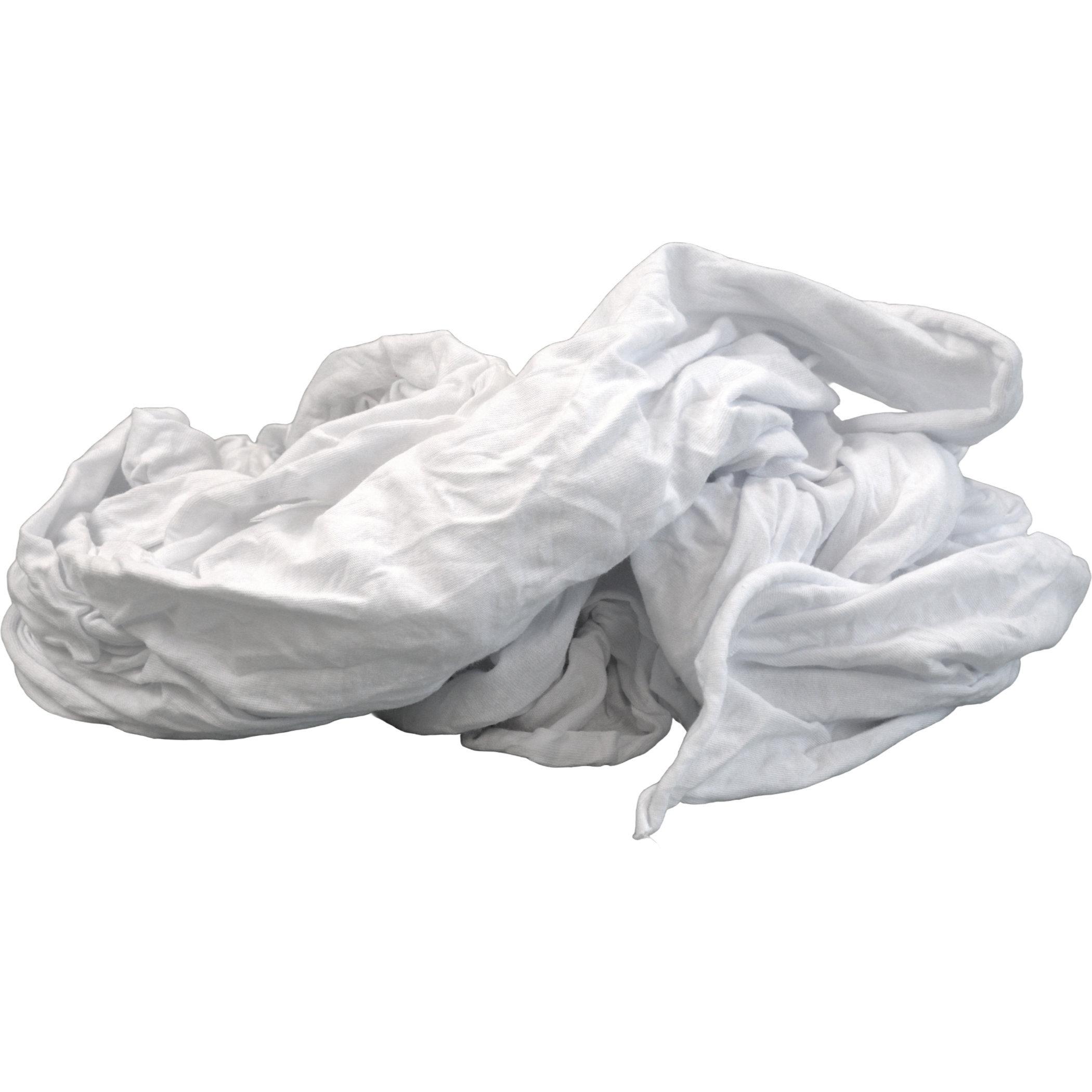 New Prewashed T-Shirt Rags - 40lb Box | RagLady
