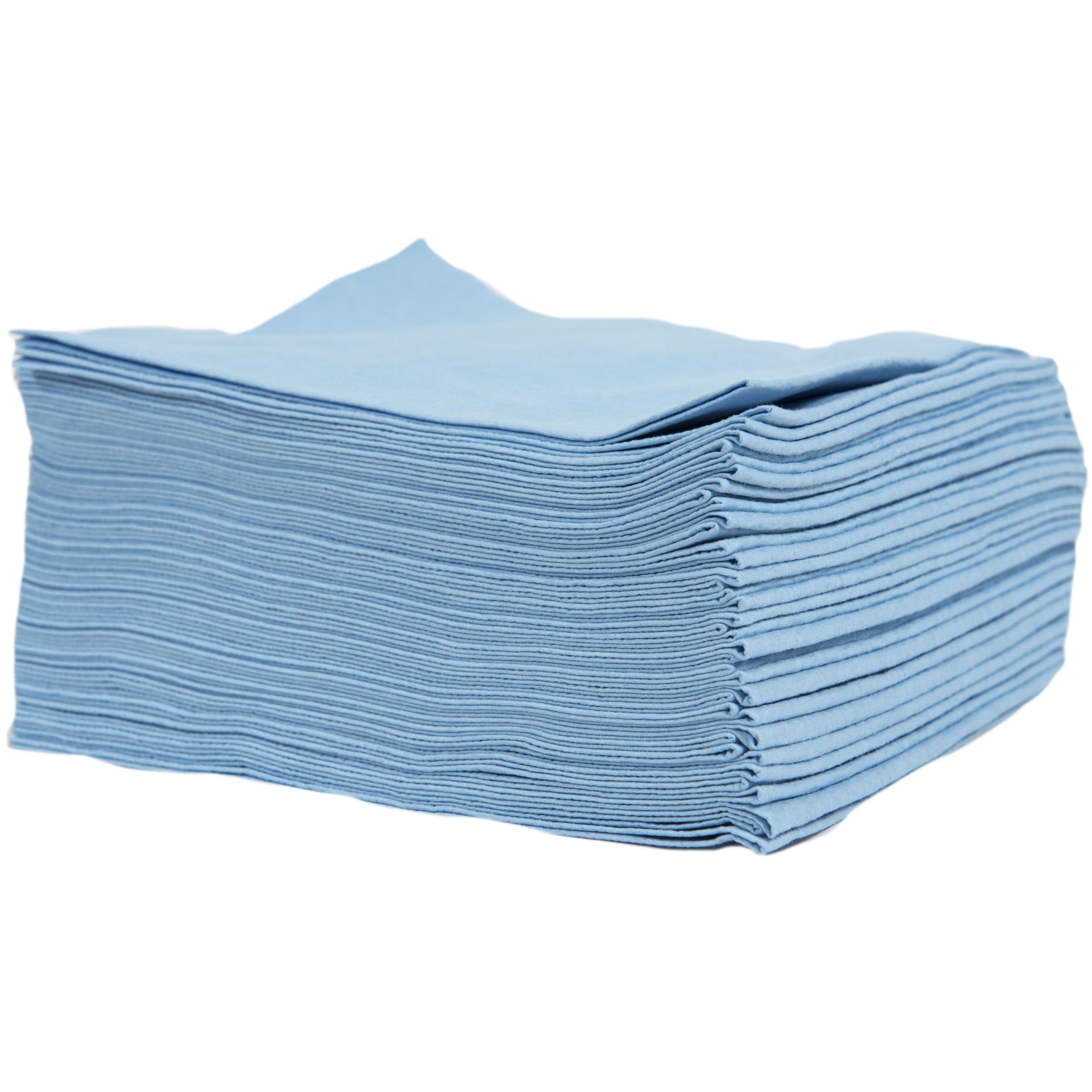 Blue Lint Free Wipes 12x13 - By the Case | RagLady