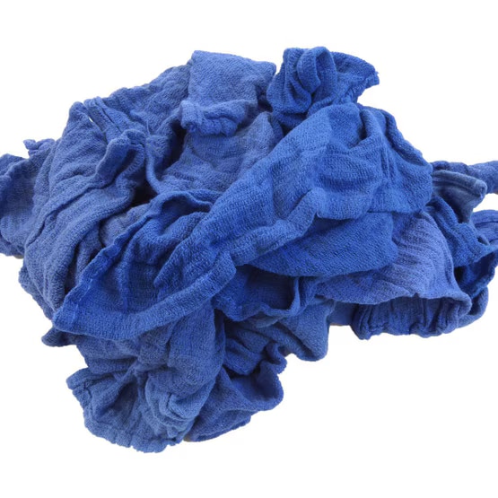Blue Recycled Surgical Huck Rags