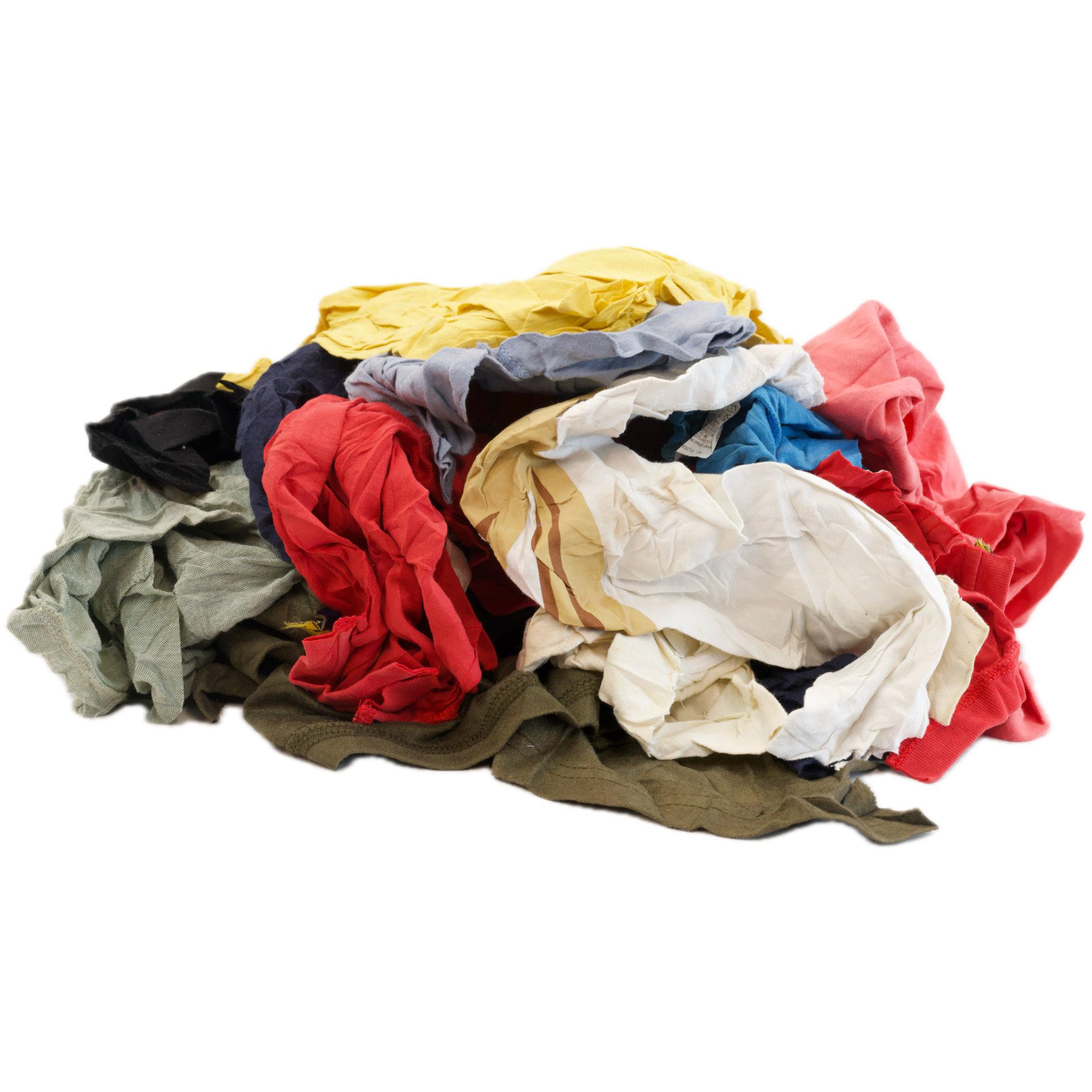 Great Overall Rag - Cutup Recycled T-Shirts - Perfect Shop Rag, image size:2100x2100