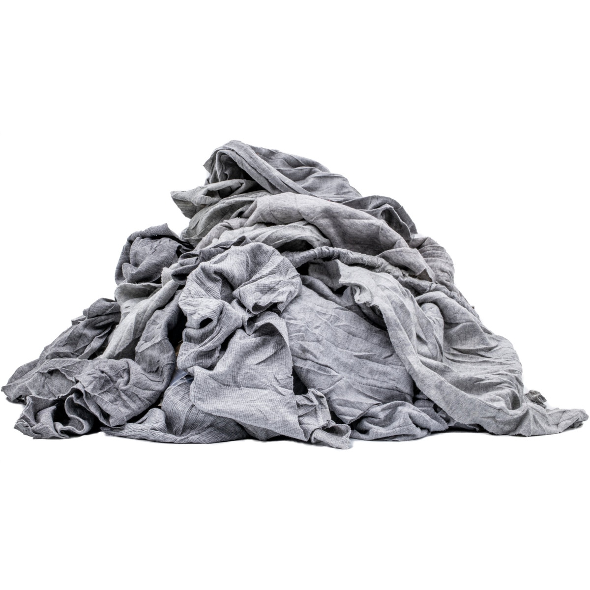 Bulk Gray T-Shirt Rags - 1,000 lb Pallet | RagLady