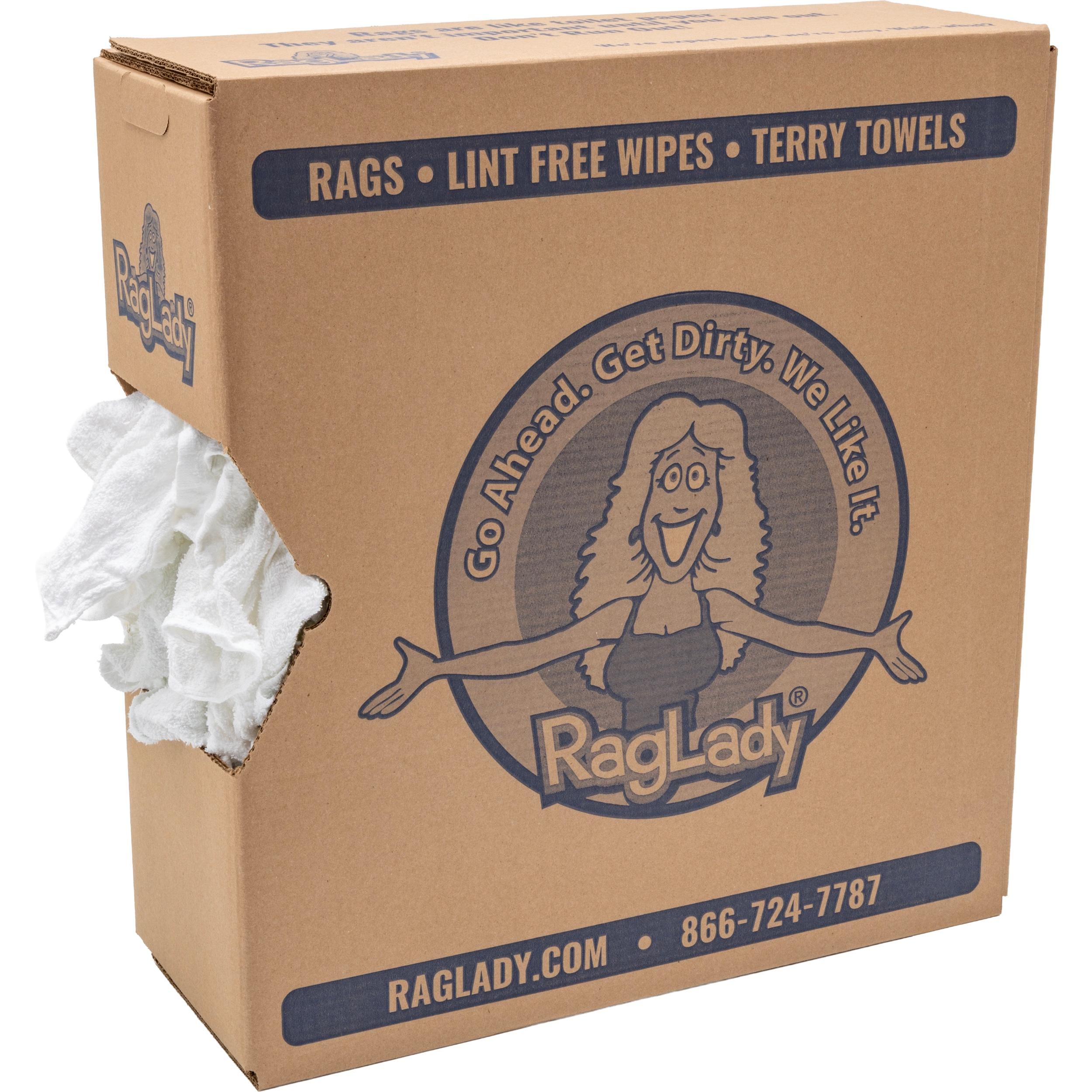 Recycled Terry Washcloth Rags 10x10 | RagLady