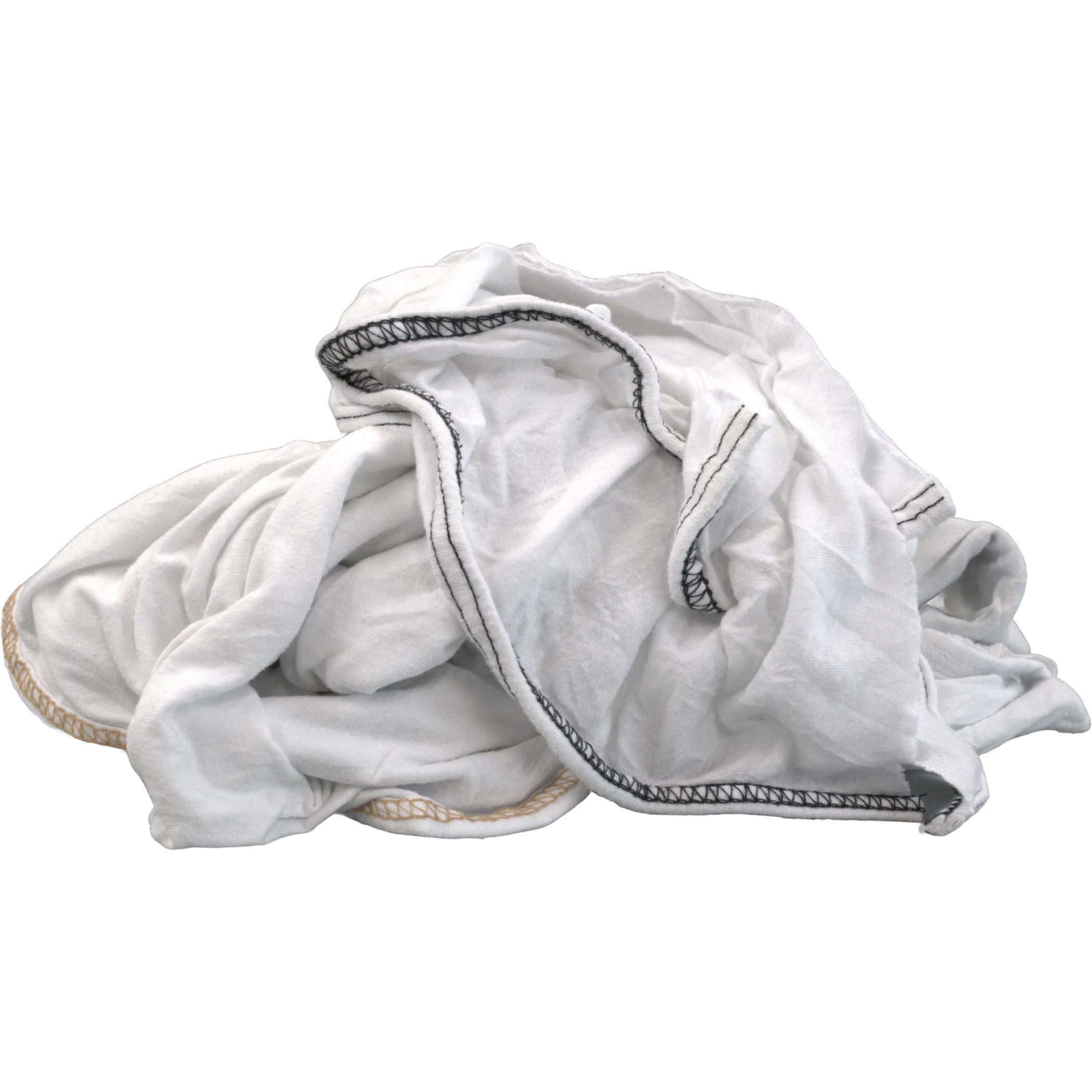 tam☆ れんげ白20kg Recycled White Cotton Rags - Bulk 40 lb Box