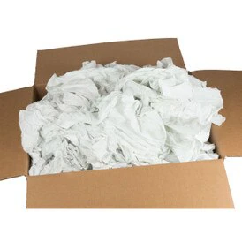 Recycled White Sheeting Rags