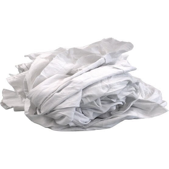 Recycled White Sheeting Rags