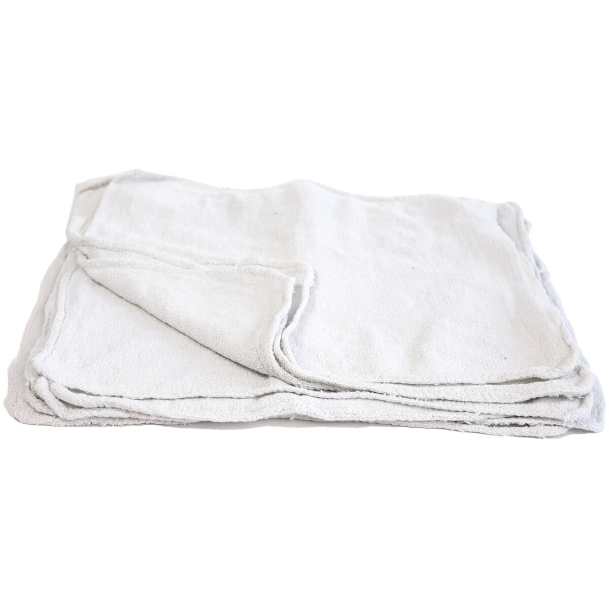 Cotton Shop Rags 14x14 - Pallet of 24 Cases | RagLady