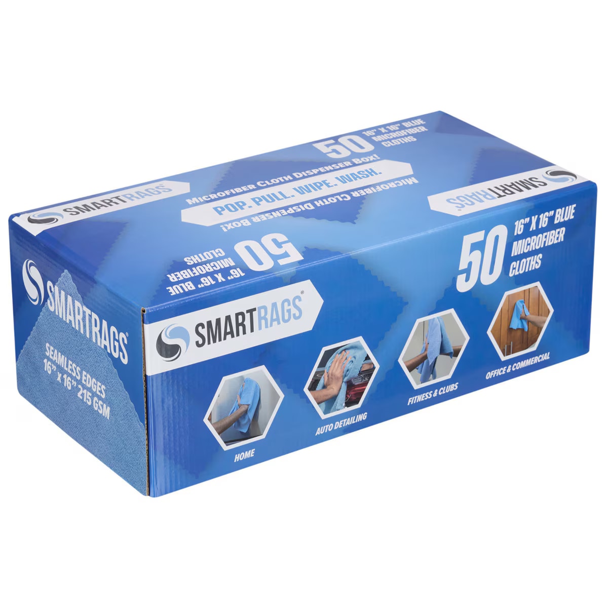 Microfiber SmartRags 16x16 - Case of 400 | RagLady